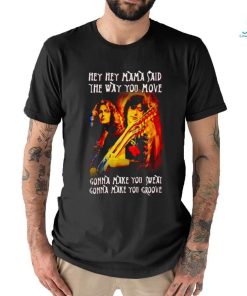 Led Zeppelin Black Dog Hey Hey Mama Said The Way You Move T Shirt