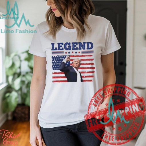 Legend Donald Trump Attempted Assassination Of Donald Trump T Shirt
