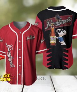 Leinenkugel’s Snoopy Baseball Jersey Shirt For Snoopy Lovers Gift Ideas