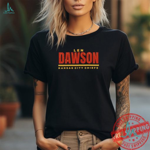 Len Dawson Kansas City Chiefs retro shirt