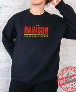 Len Dawson Kansas City Chiefs retro shirt