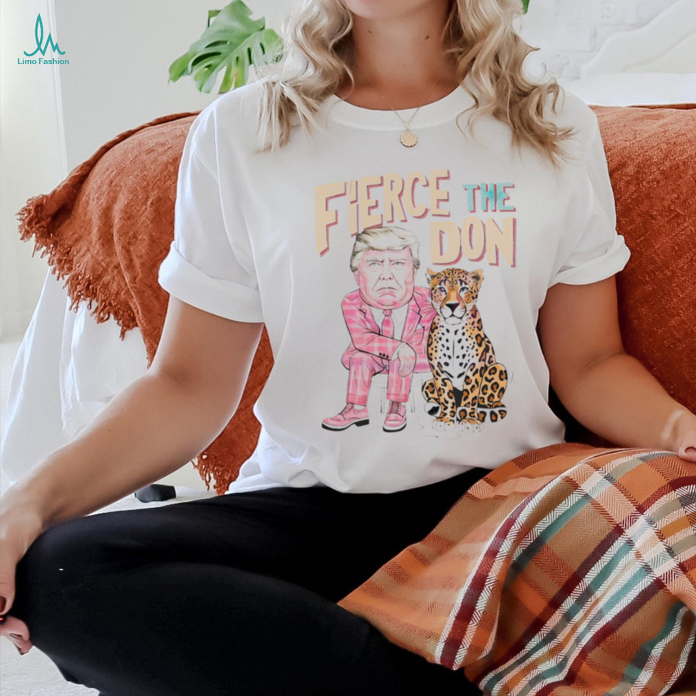 Leopard Caricature Donald Trump Fierce The Don shirt Leopard Caricature Donald Trump Fierce The Don shirt