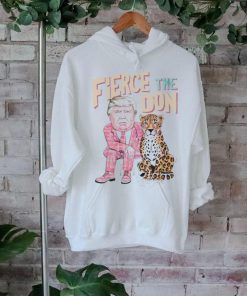 Leopard Caricature Donald Trump Fierce The Don shirt