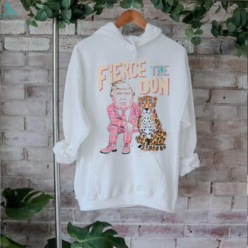 Leopard Caricature Donald Trump Fierce The Don shirt Leopard Caricature Donald Trump Fierce The Don shirt