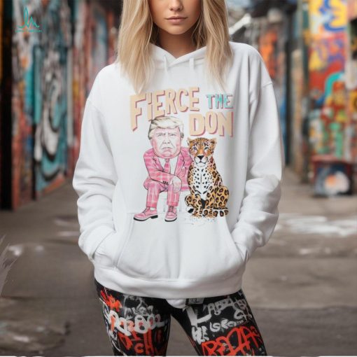 Leopard Caricature Donald Trump Fierce The Don shirt