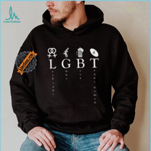 Lesbians Guns Beer Trans Shirt