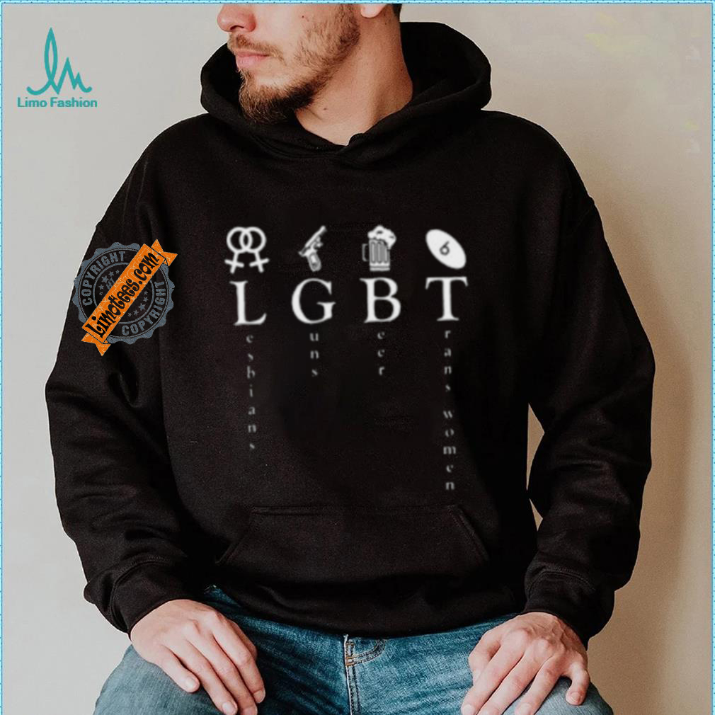 Lesbians Guns Beer Trans Shirt Lesbians Guns Beer Trans Shirt