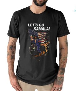 Let’s Go Kamala Harris Bull Riding Shirt