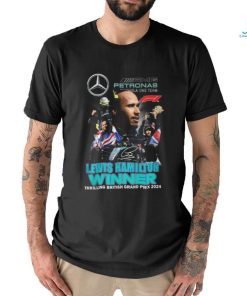 Lewis Hamilton Formula One Team Winner Thrilling British Grand Prix 2024 T Shirt