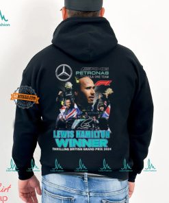 Lewis Hamilton Winner Thrilling British Grand Prix 2024 T Shirt