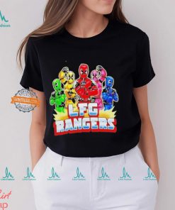 Lfg Rangers Deadpool And Mighty Morphin Power Rangers T Shirt