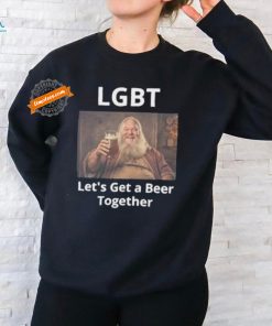 Lgbt Let’s Get A Beer Together Shirt