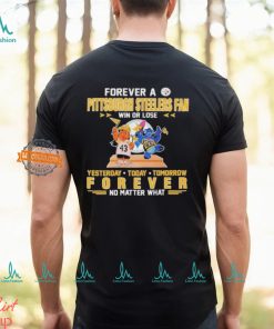 Lilo And Stitch Football Forever A Pittsburgh Steelers Fan 2024 Shirt