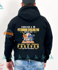 Lilo And Stitch Football Forever A Pittsburgh Steelers Fan 2024 Shirt