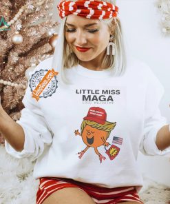 Little Miss Maga Womens Shirt