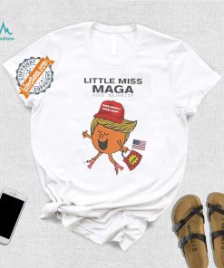 Little Miss Maga Womens Shirt