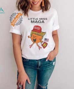 Little Miss Maga Womens Shirt