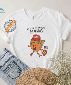 Little Miss Maga Womens Shirt