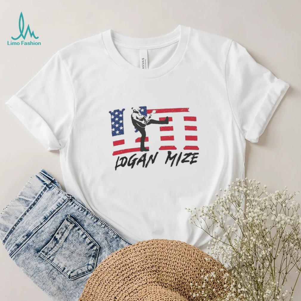 Logan Mize High Kicking Across America Shirt Logan Mize High Kicking Across America Shirt