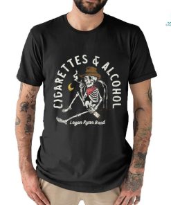 Logan Ryan Band Cigarettes With Alcohol Tee shirt