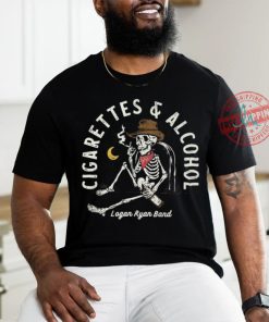 Logan Ryan Band Cigarettes With Alcohol Tee shirt