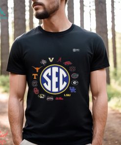 Logos of 2024 southeastern conference teams shirt