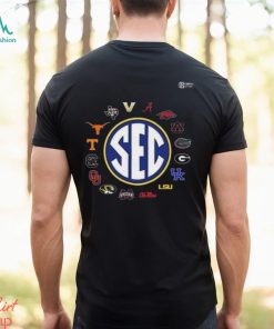 Logos of 2024 southeastern conference teams shirt