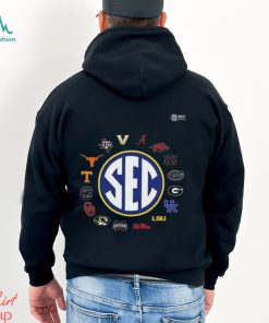 Logos of 2024 southeastern conference teams shirt