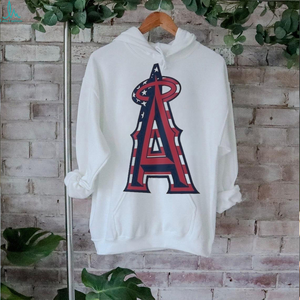 Los Angeles Angels Logo 4th Of July Flag Shirt Los Angeles Angels Logo 4th Of July Flag Shirt