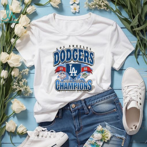 Los Angeles Dodgers Champions Short Sleeve T   Shirt