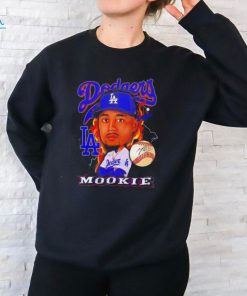 Los Angeles Dodgers Mookie Betts big head signature shirt