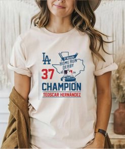 Los Angeles Dodgers Teoscar Hernandez 2024 Home Run Derby Champion shirt