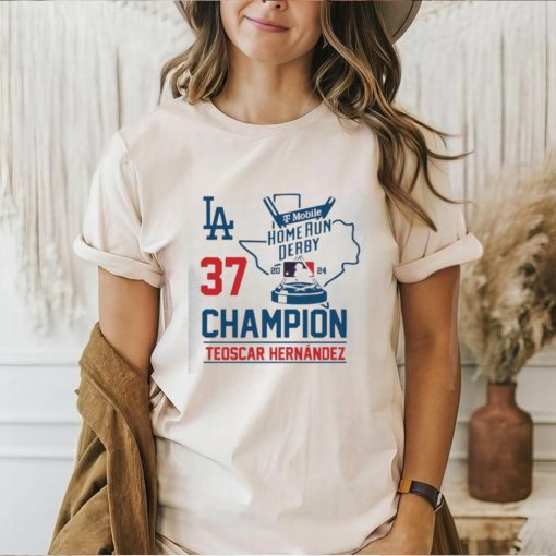 Los Angeles Dodgers Teoscar Hernandez 2024 Home Run Derby Champion shirt