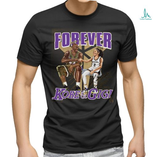 Los Angeles Lakers Kobe Bryant Gigi Bryant Forever T Shirt