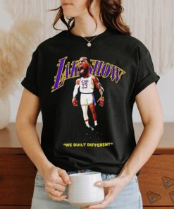 Los Angeles Lakers LeBron James we built different shirt