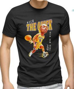 Los Angeles Lakers Nick Van Exel Nick the quick signature shirt