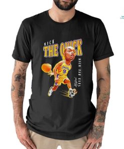 Los Angeles Lakers Nick Van Exel Nick the quick signature shirt