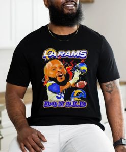 Los Angeles Rams Aaron Donald big head signature shirt