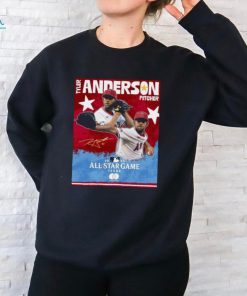 Los angeles angels congratulations to tyler anderson the midsummer classic shirt