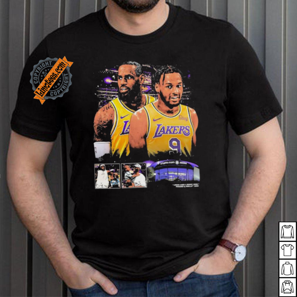 Los angeles larkers lebron james and bronny james shirt Los angeles larkers lebron james and bronny james shirt