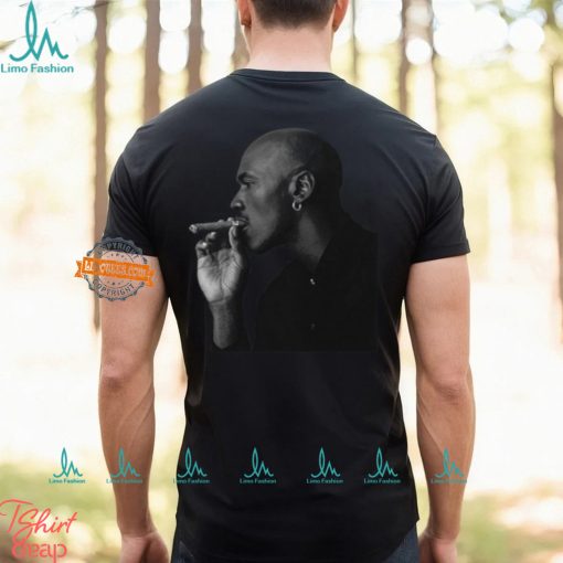 Luka Garza Wearing Jordan Smoking Cigar Shirt