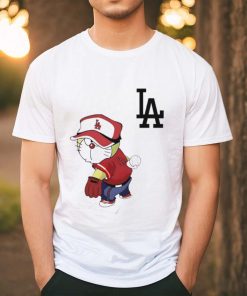MLB Anime Doraemon LA Baseball Cartoon shirt