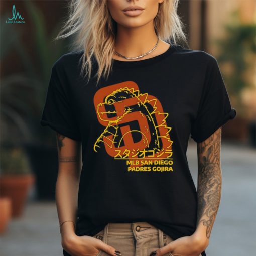 MLB Anime Gojira San Diego Padres Baseball Cartoon shirt