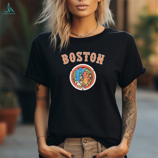 MLB Anime Pokemon Boston Charizard Baseball Cartoon shirt