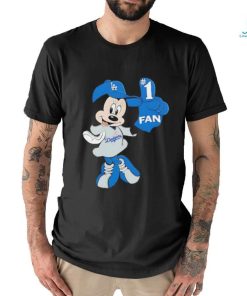 MLB Disney Mickey LA Dogger #1 Fan Baseball Logo shirt