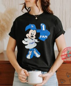 MLB Disney Mickey LA Dogger #1 Fan Baseball Logo shirt