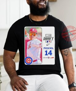 MLB Draft 2024 Cam Smith Chicago Cubs pick no 14 shirt