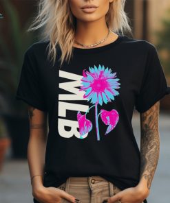 MLB Floral Neon Flower Baseball shirt