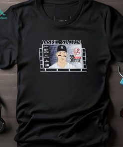 MLB Team Apparel Youth New York Yankees Aaron Judge Navy Jumbotron shirt