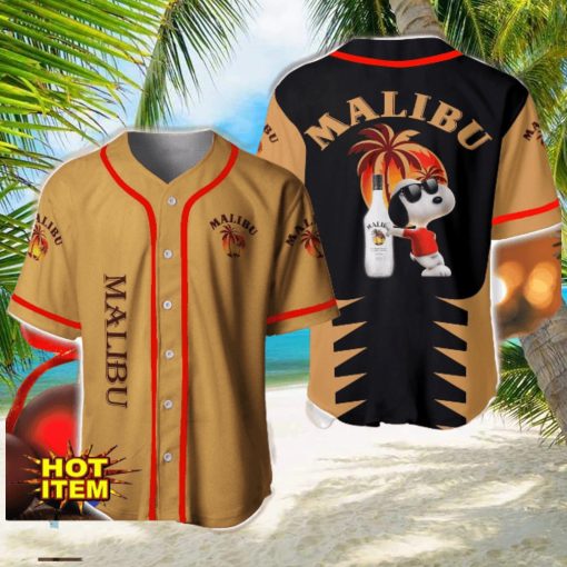 Malibu Snoopy Baseball Jersey Shirt For Snoopy Lovers Gift Ideas